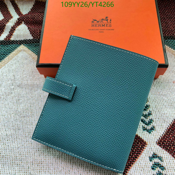 He*rm*es-》Wallet-Mirror Quality Code: YT4266