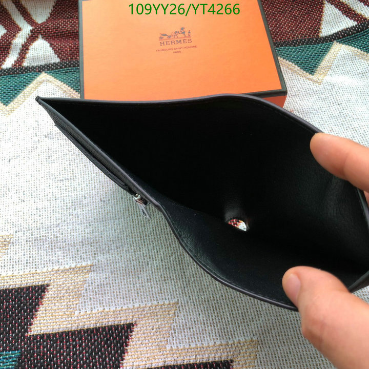 He*rm*es-》Wallet-Mirror Quality Code: YT4266