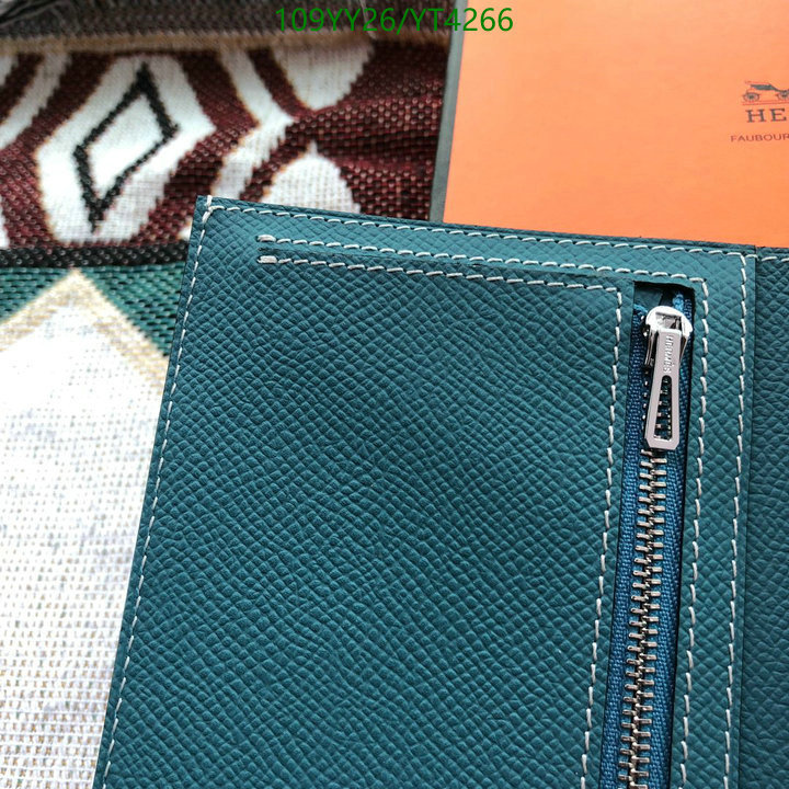 He*rm*es-》Wallet-Mirror Quality Code: YT4266