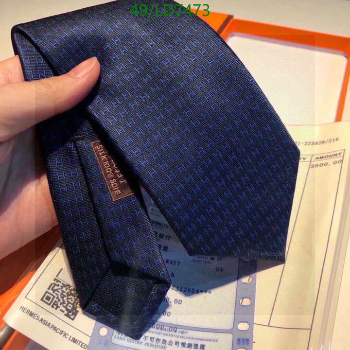 He*rm*es-》Ties Code: LD7473