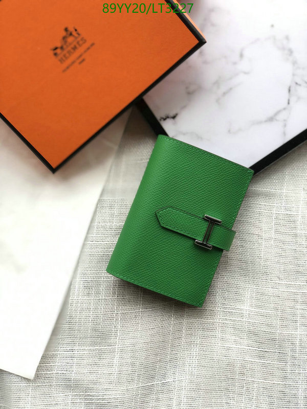 He*rm*es-》Wallet-Mirror Quality Code: LT3227