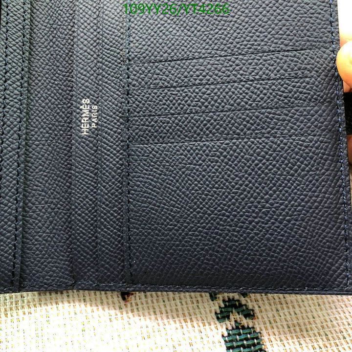 He*rm*es-》Wallet-Mirror Quality Code: YT4266