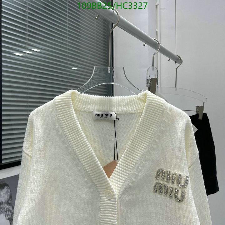 M*IUMIU-👕》Clothing Code: HC3327