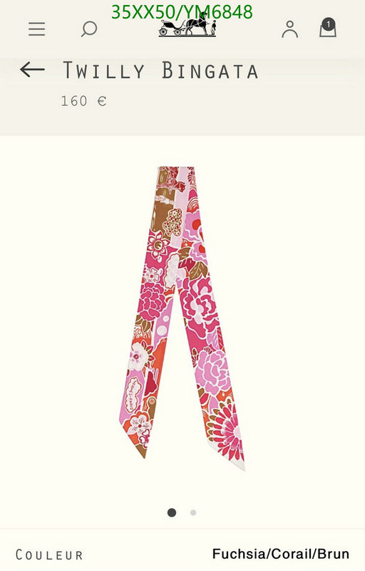 He*rm*es-》Scarf Code: YM6848