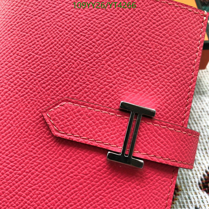 He*rm*es-》Wallet-Mirror Quality Code: YT4266