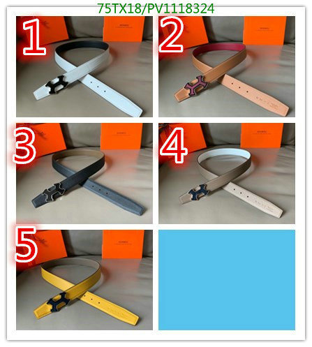 He*rm*es-》Belts Code: PV1118324