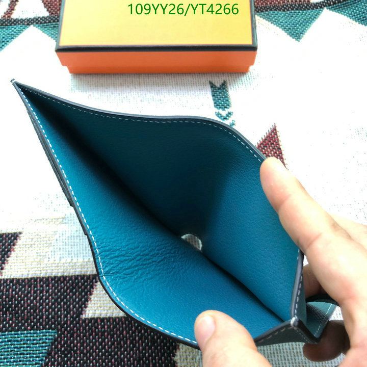 He*rm*es-》Wallet-Mirror Quality Code: YT4266