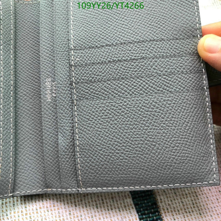 He*rm*es-》Wallet-Mirror Quality Code: YT4266