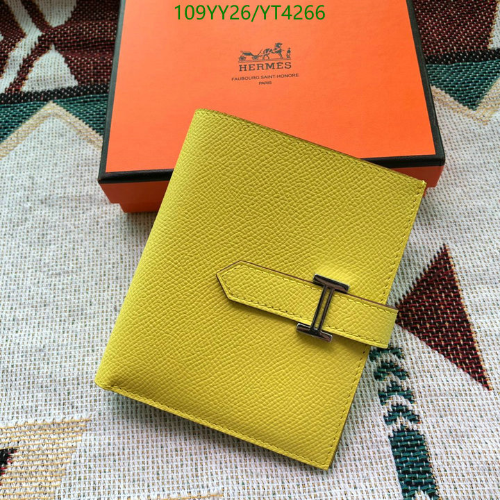 He*rm*es-》Wallet-Mirror Quality Code: YT4266