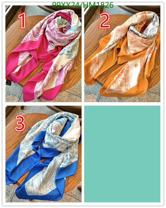 He*rm*es-》Scarf Code: HM1826