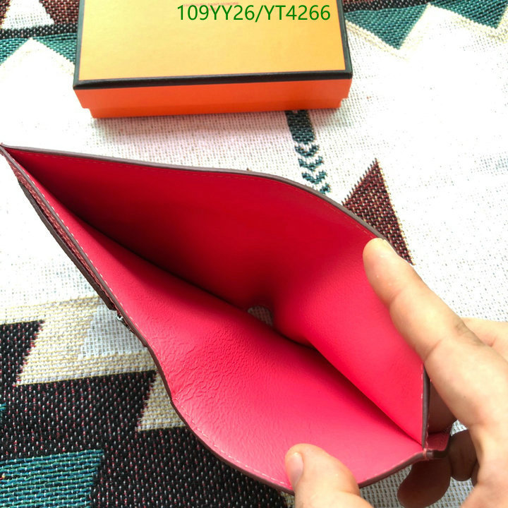 He*rm*es-》Wallet-Mirror Quality Code: YT4266