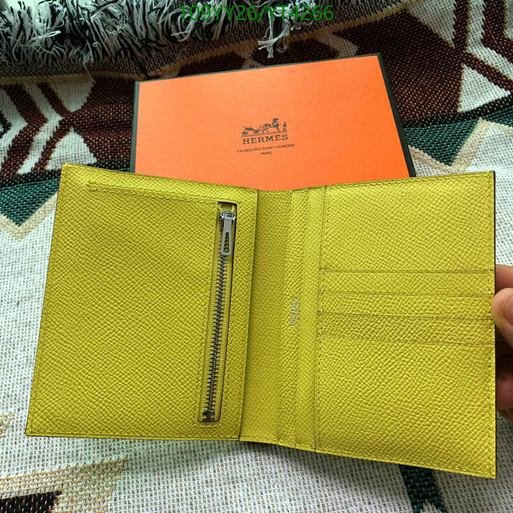He*rm*es-》Wallet-Mirror Quality Code: YT4266