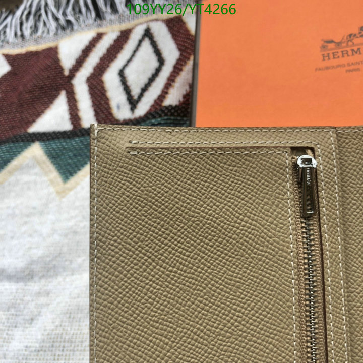 He*rm*es-》Wallet-Mirror Quality Code: YT4266