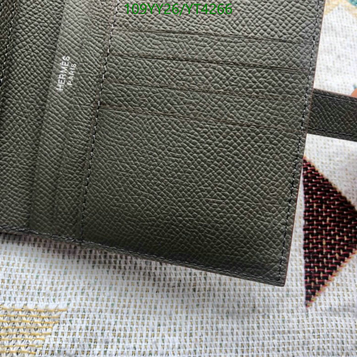 He*rm*es-》Wallet-Mirror Quality Code: YT4266