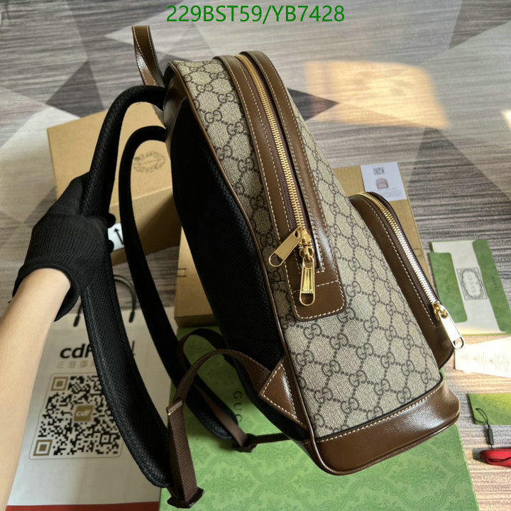 G*ucci-👜》Bag-Mirror Quality Code: YB7428