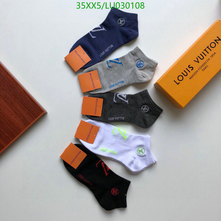 YUPOO-Louis Vuitton Men's Sock LV Code: LU030108