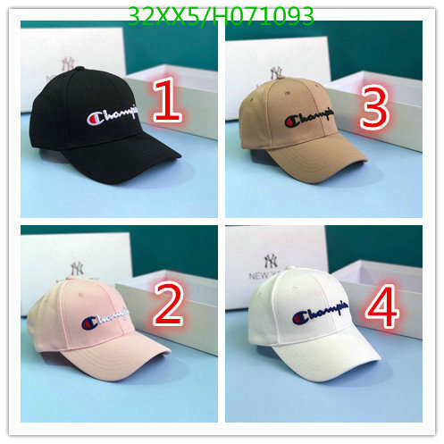 YUPOO-Champion Cap (Hat) Code: H071093