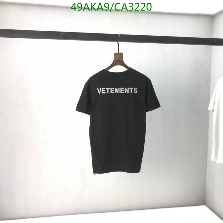 YUPOO-VETEMENTS T-Shirt Code: CA3220