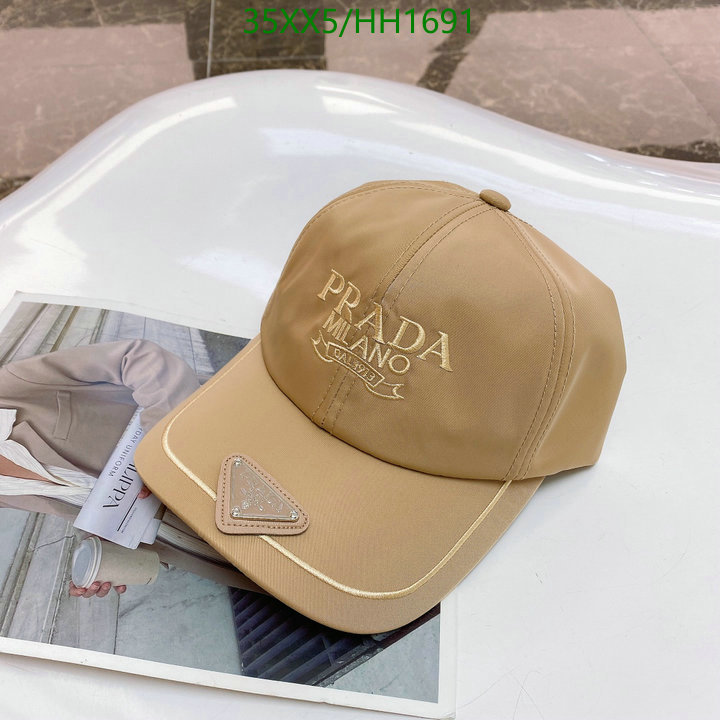 YUPOO-Prada1:1 Replica hat (cap) Code: HH1691