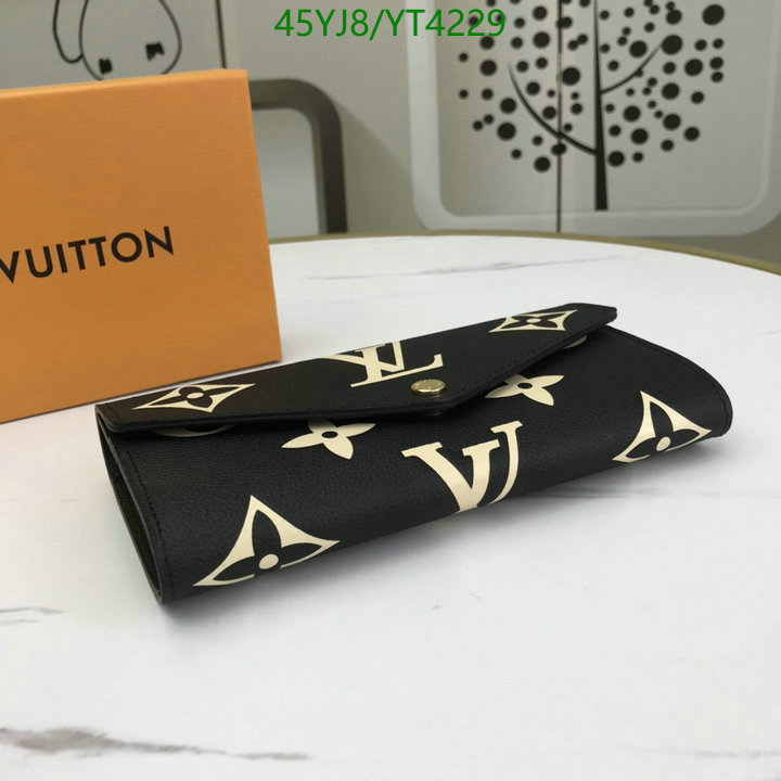 YUPOO-Louis Vuitton Fashion Wallet LV Code: YT4229 $: 45USD