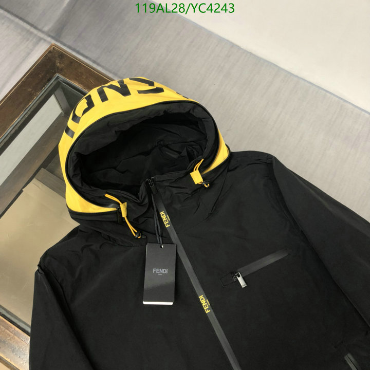 YUPOO-Fendi high quality Men's Down jacket Code: YC4243 $: 119USD