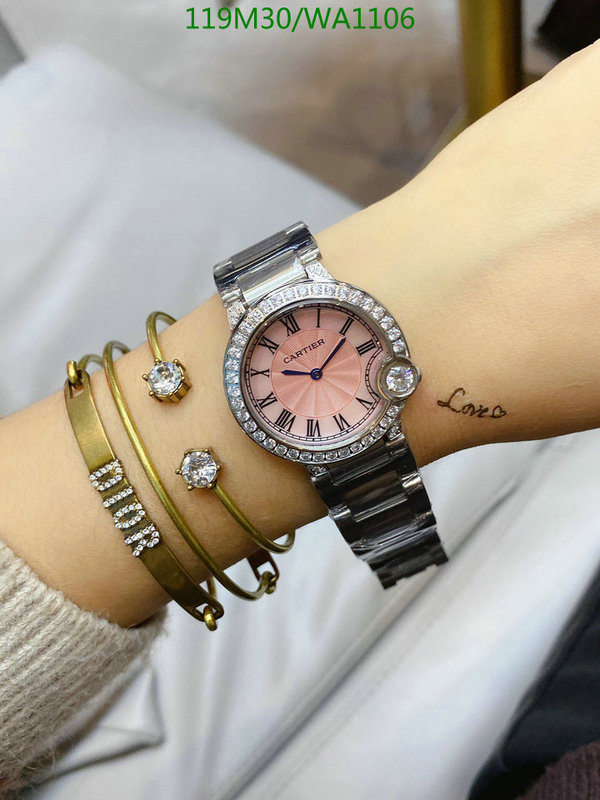 YUPOO-Cartier fashion watch Code: WA1106