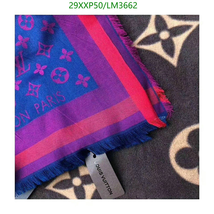 YUPOO-Louis Vuitton fashion women's scarf LV Code: LM3662 $: 29USD
