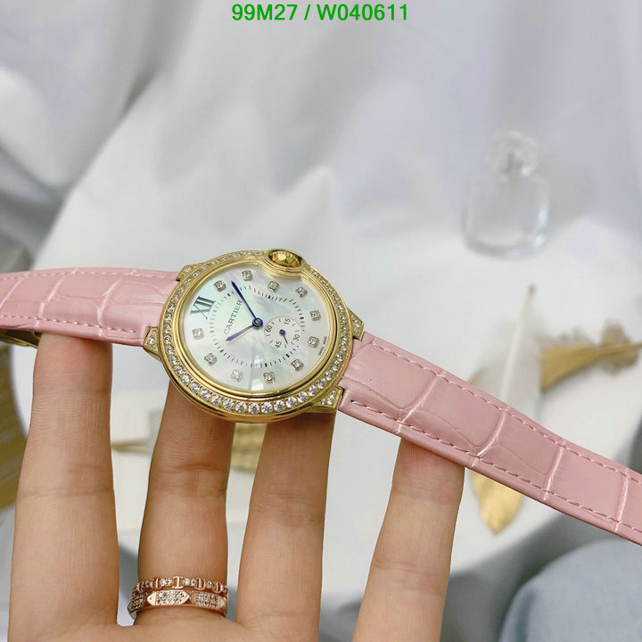 YUPOO-Cartier fashion watch Code: W040611