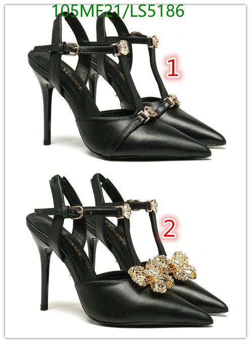 YUPOO-Versace fashion women's shoes Code: LS5186 $: 105USD
