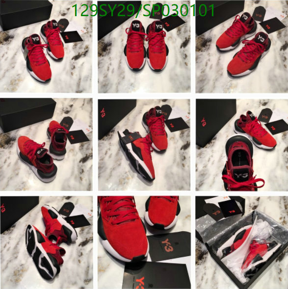 YUPOO-Y-3 men's and women's shoes Code: SP030101