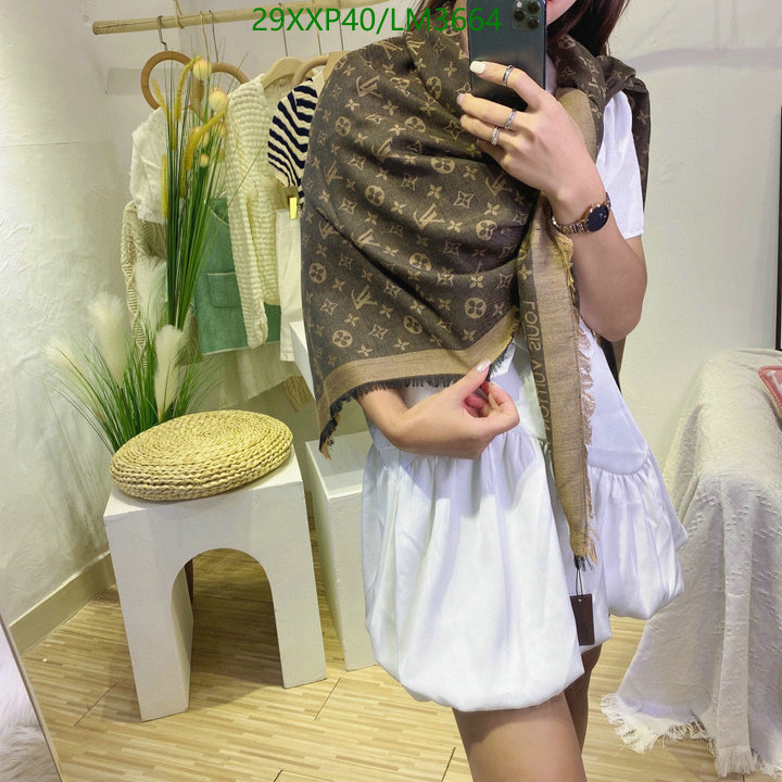 YUPOO-Louis Vuitton fashion women's scarf LV Code: LM3664 $: 29USD