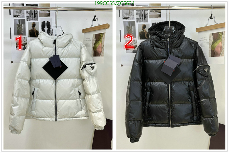 YUPOO-Prada Top quality replica Down Jacket Code: ZC6634