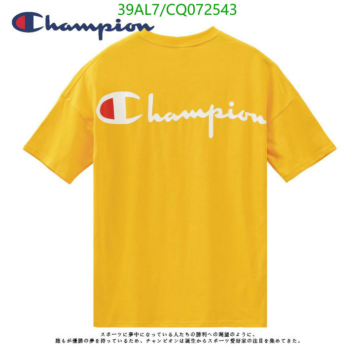 YUPOO-Champion T-Shirt Code: CQ072543