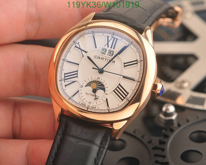 YUPOO-Cartier fashion watch Code: W101919