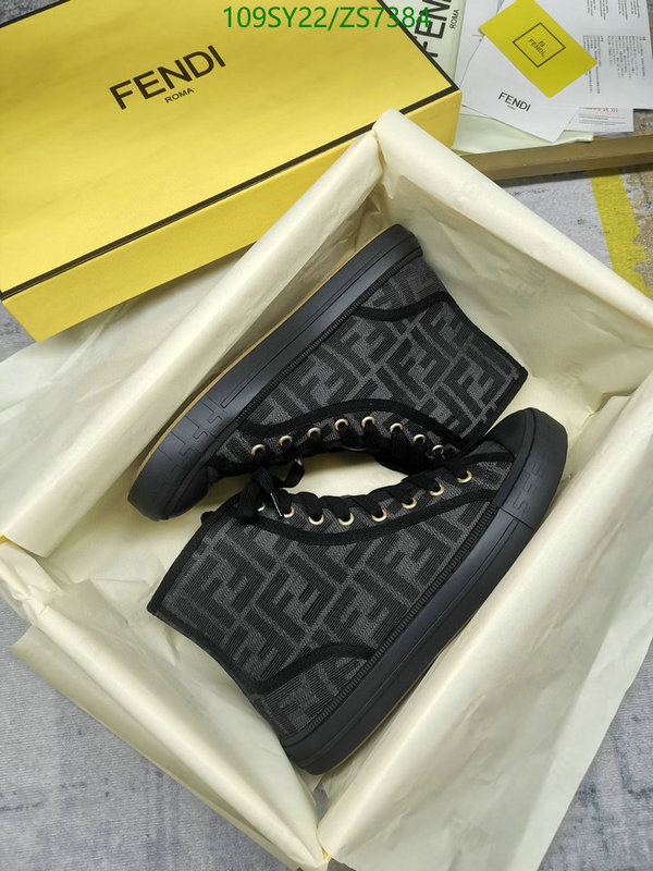 YUPOO-Fendi ​high quality fake women's shoes Code: ZS7384