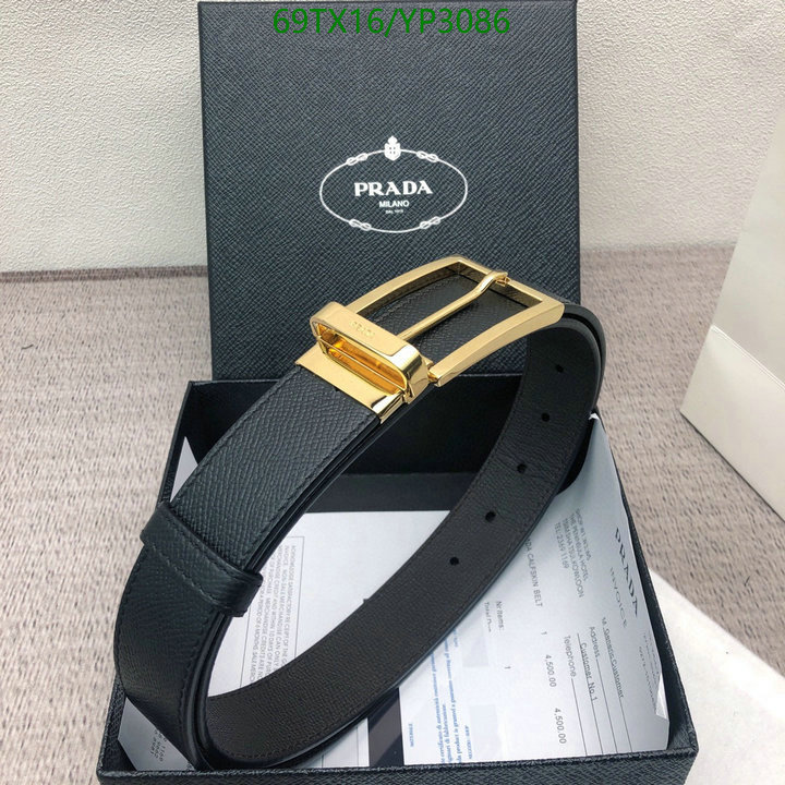 YUPOO-Prada Men's belts Code: YP3086 $: 69USD