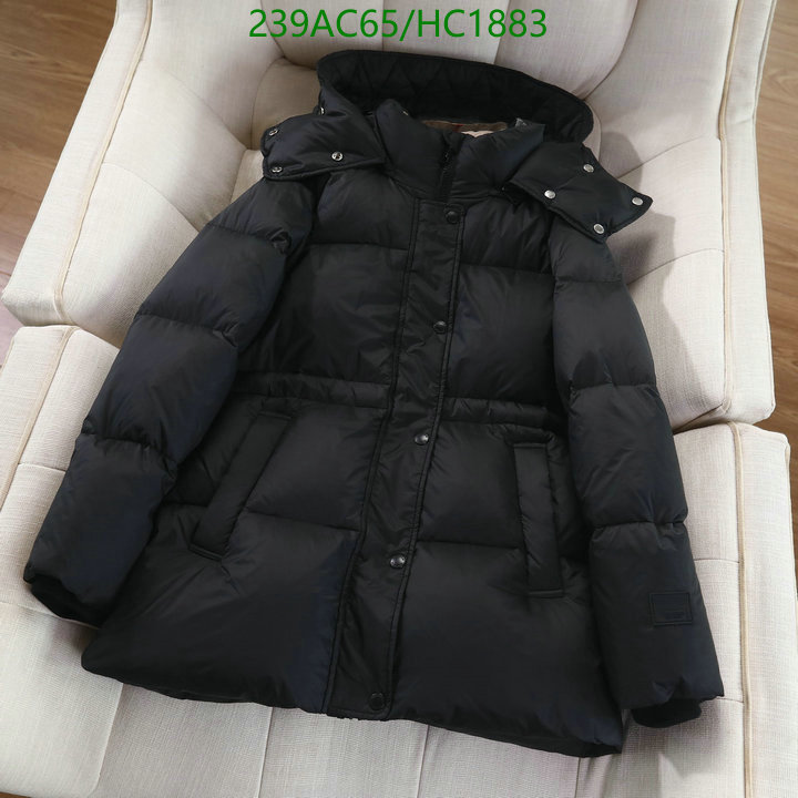 YUPOO-Burberry High Quality Woman's Replicas Down jacket Code: HC1883