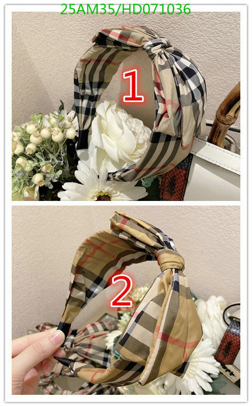 YUPOO-Burberry Headband Code: HD071036