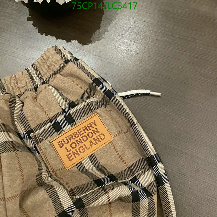 YUPOO-Burberry hot sale clothing Code: LC3417 $: 75USD