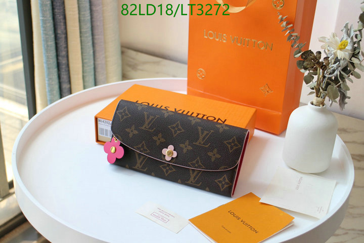 YUPOO-Louis Vuitton Fashion Wallet LV Code: LT3272 $: 82USD