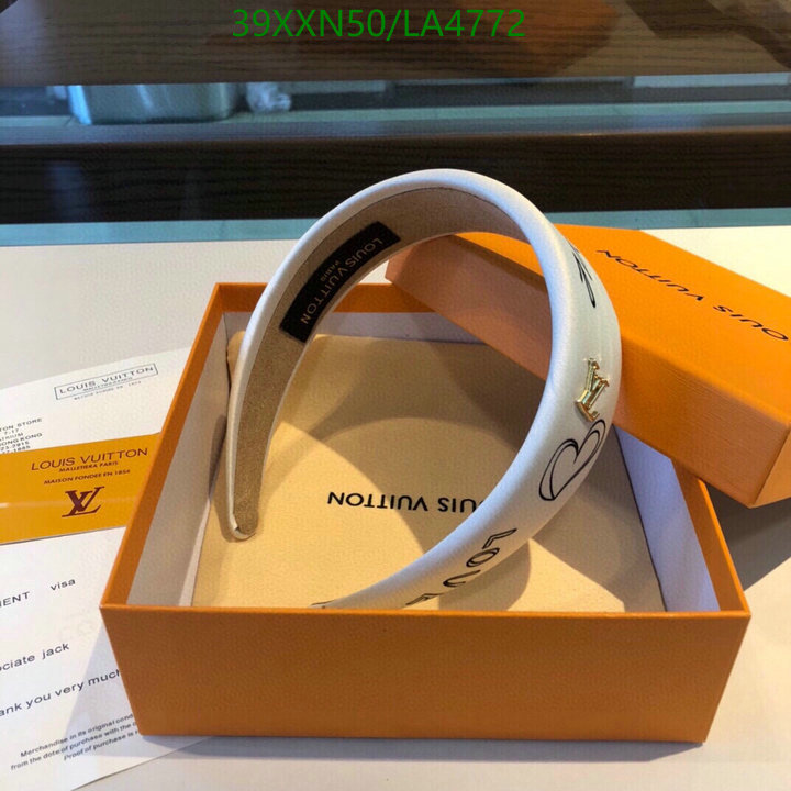 YUPOO-Louis Vuitton Fashion Headband LV Code: LA4772 $: 39USD