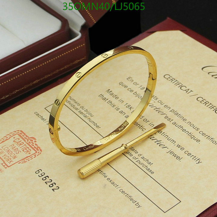 YUPOO-Cartier Fashion Jewelry Code: LJ5065 $: 35USD