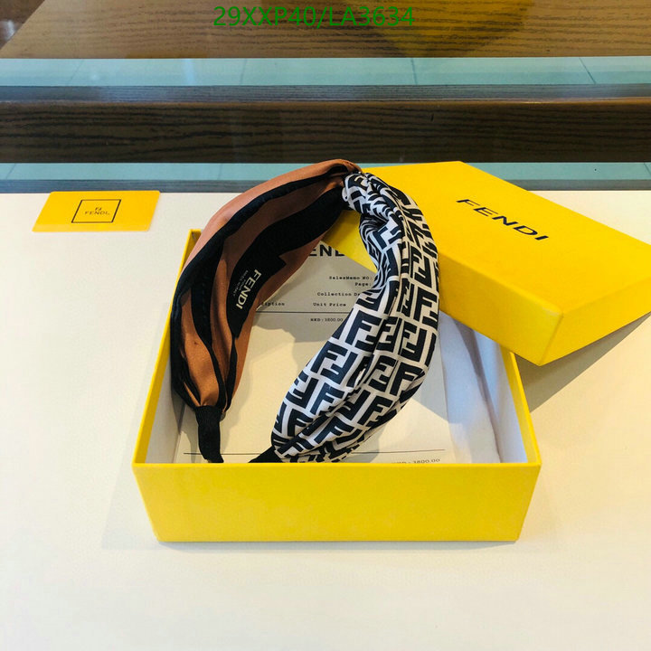 YUPOO-Fendi Fashion Headband Code: LA3634 $: 29USD