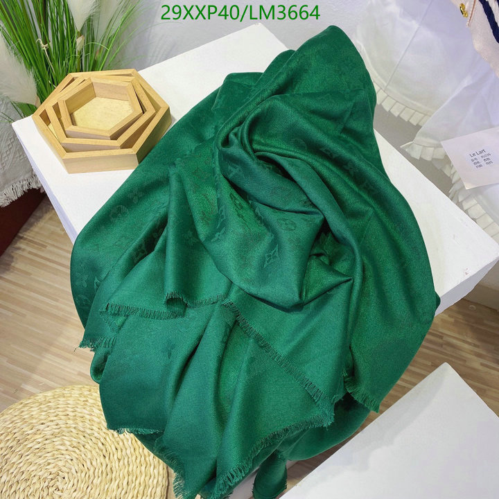 YUPOO-Louis Vuitton fashion women's scarf LV Code: LM3664 $: 29USD