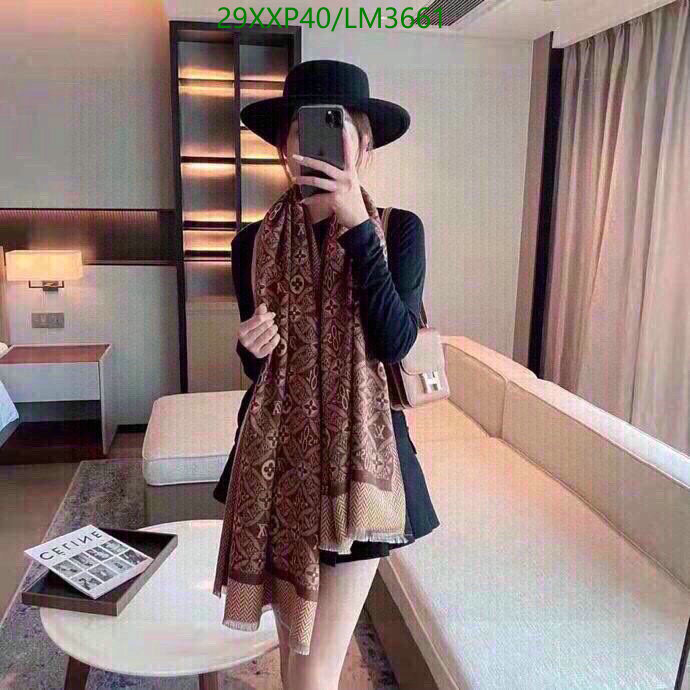 YUPOO-Louis Vuitton fashion women's scarf LV Code: LM3661 $: 29USD