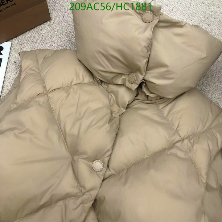 YUPOO-Burberry High Quality Woman's Replicas Down jacket Code: HC1881