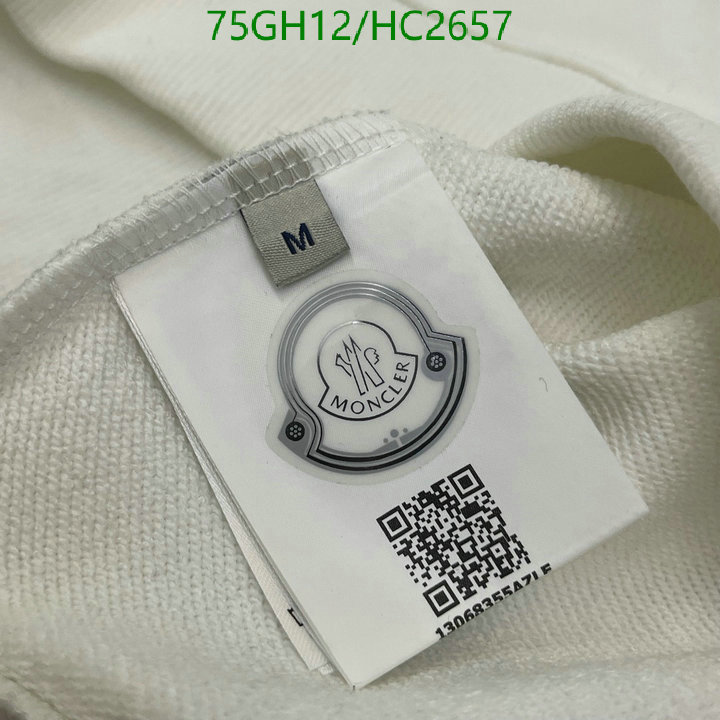 YUPOO-Moncler Best Designer Replicas clothing Code: HC2657