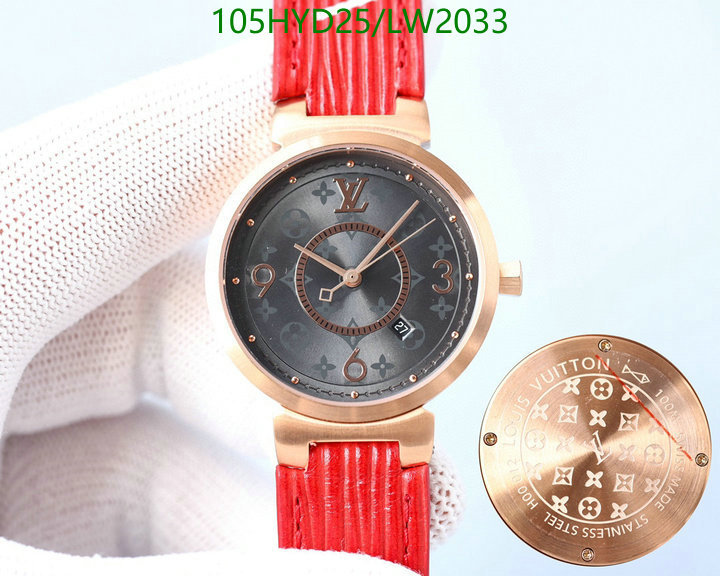 YUPOO-Louis Vuitton watch LV Code: LW2033