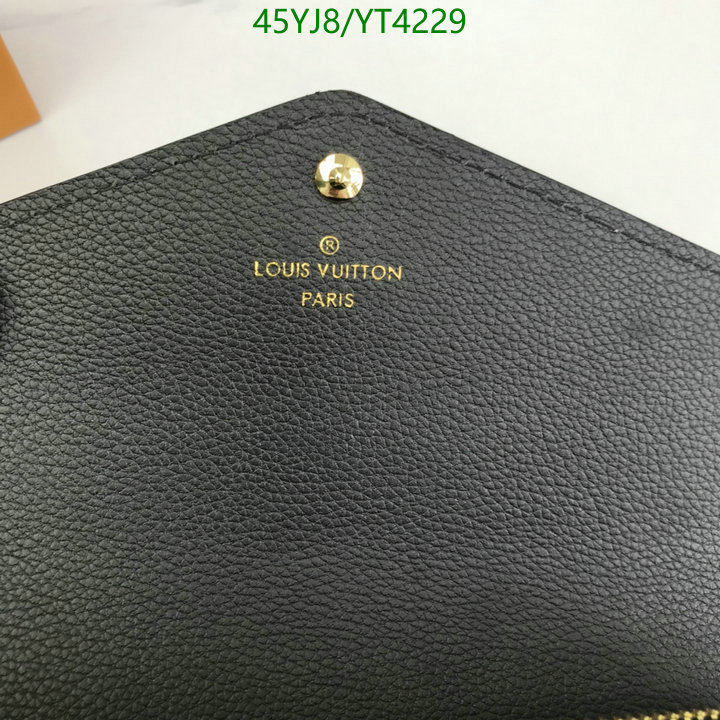 YUPOO-Louis Vuitton Fashion Wallet LV Code: YT4229 $: 45USD