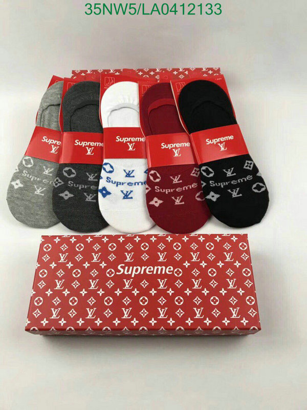 YUPOO-Louis Vuitton Boat socks Sock LV Code:LA0412133